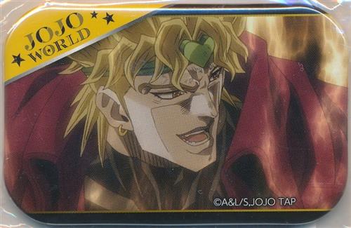 ジョジョの奇妙な冒険 JOJO WORLD B賞 カド丸缶バッジ DIO F