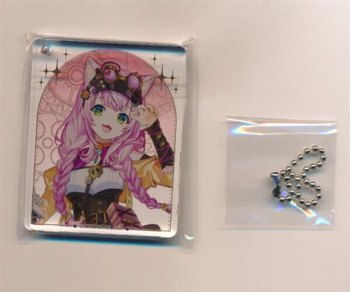 にじさんじ×アニメイトカフェ Crystal Clockwork トレーディング CoLotta アクリルプレートキーホルダー ヤン ナリ