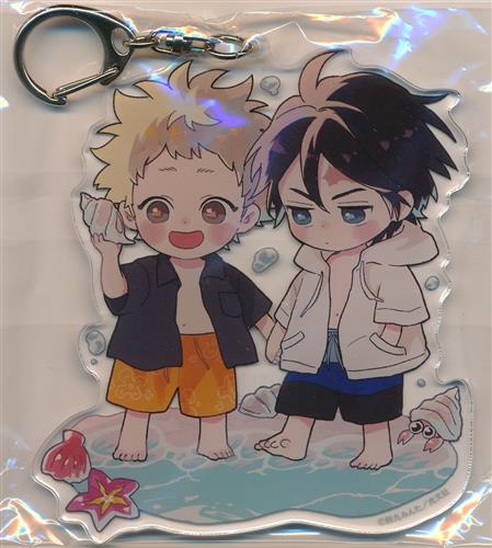 キューピッドに落雷 BIGアクリルキーホルダー 海デートしんあおアクキー 永田慎吾&藤々木蒼生 【コミコミスタジオ コミック同時購入有償特典】