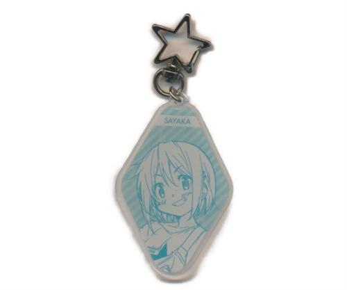 魔法少女まどかマギカ×rockin'star 描き下ろしイラスト トレーディングアクリルキーホルダー 美樹さやか(単色)