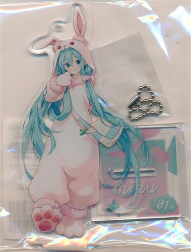 初音ミク 39Culture 2023 COSPLAY スタンド付きアクリルキーホルダー 初音ミク