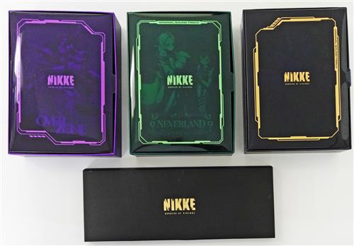 【未開封品】勝利の女神：NIKKE OST 3種セット+バーストカード用フレーム 勝利の女神:NIKKE OST 3種セット (輸入盤)+メーカー購入特典