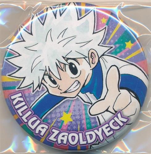 HUNTER×HUNTER 冨樫義博展 -PUZZLE- 缶バッジ キルア=ゾルディック