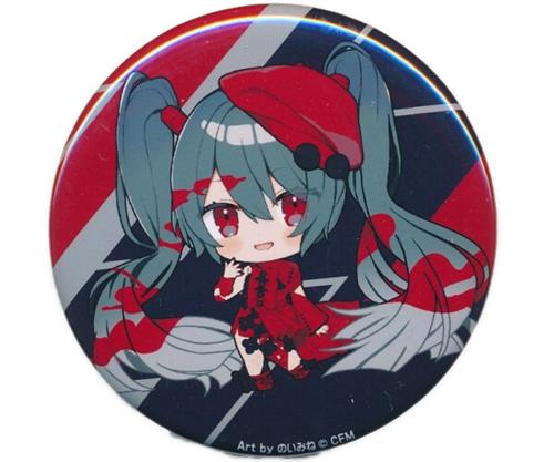 初音ミク VOCALOID ART OF MIKU -Hatsune Miku×Contemporary Art- アートミク トレーディング缶バッジ 初音ミク(両目開き/口開き)