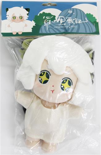 羅小黒戦記 着せ替えぬいぐるみ シャオヘイ 小黒 白色バージョン