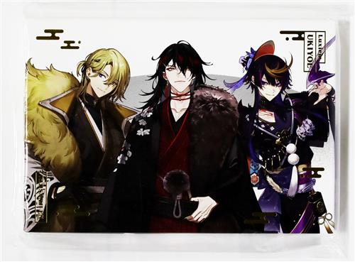 NIJISANJI EN Luxiem Ukiyoe】ポストカードセット ヴォックス・アクマ&ルカ・カネシロ&闇ノシュウ