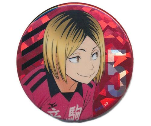 劇場版 ハイキュー!! ゴミ捨て場の決戦 展 トレーディング缶バッジ 孤爪研磨 (ホログラム仕様)