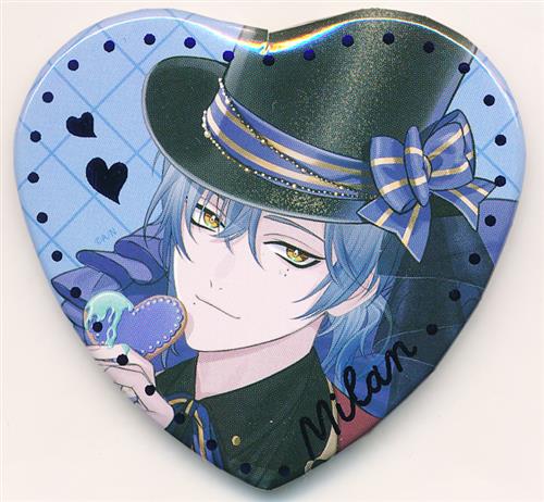 にじさんじ Melty Valentine ランダムハート型缶バッジ ミラン・ケストレル