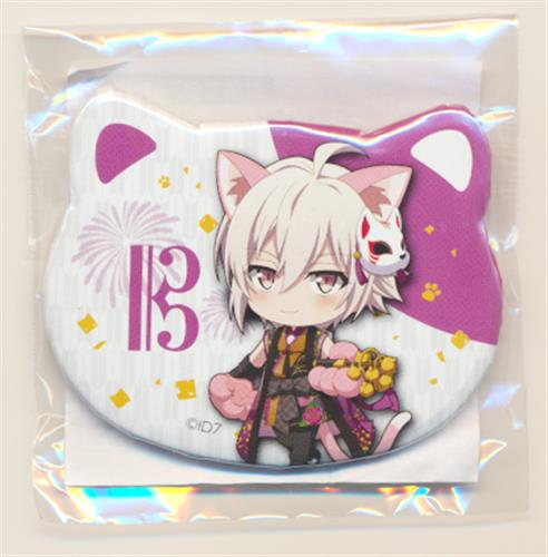 アイドリッシュセブン ねこ型缶バッジ 九条天 【アイドリッシュセブン