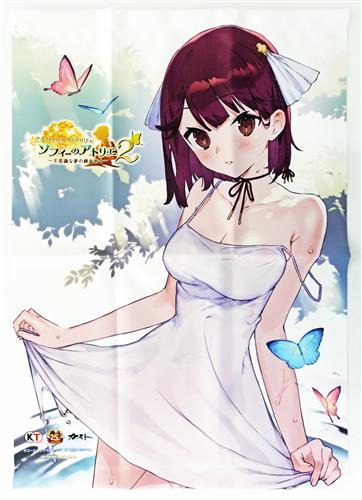 ソフィーのアトリエ 2 ～不思議な夢の錬金術士～ B2タペストリー ソフィー・ノイエンミュラー 【あみあみ特典】