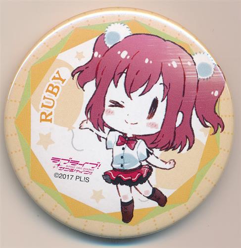 Saint Snow Presents ラブライブ!サンシャイン!! HAKODATE UNIT CARNIVAL トレーディング缶バッジ 黒澤ルビィ