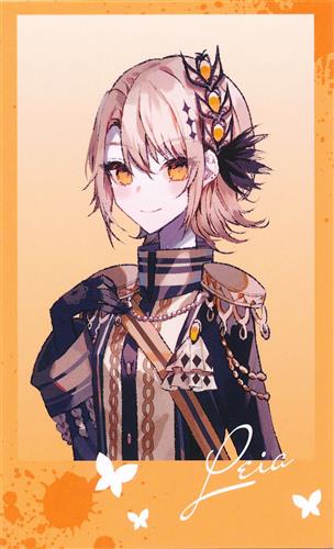 魔法少女ノ魔女裁判×マーチ・モンスターCAFE トレーディングカード 蓮見レイア