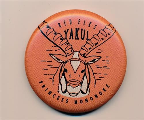 もののけ姫 缶バッジコレクション ヤックル