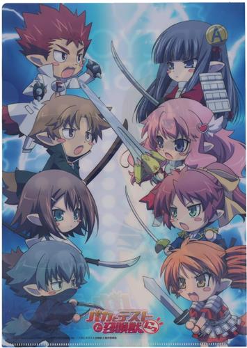 バカとテストと召喚獣にっ! クリアファイル 【「バカとテストと召喚獣にっ!」+ミニストップ=コラボキャンペーン】