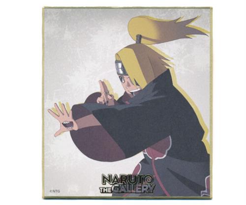 NARUTO-ナルト- アニメ NARUTO-ナルト- 20周年記念 NARUTO THE GALLERY ランダムミニ色紙 B Group デイダラ ＜XmasFセール＞