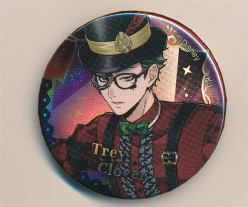 Disney TWISTED-WONDERLAND トレーディングオーロラメタル缶バッジ プレイフル・ドレスver. トレイ・クローバー