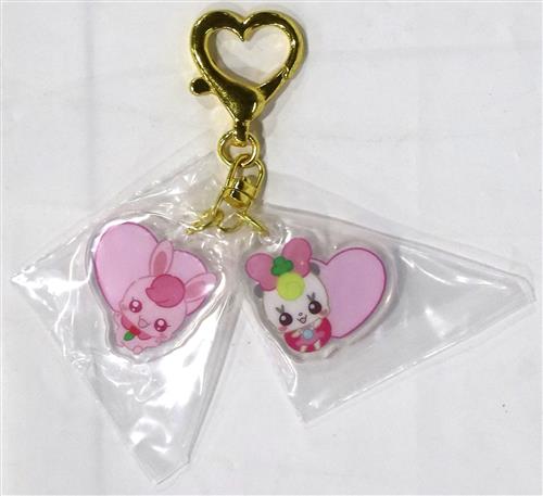 一番くじONLINE ぷちきゅあ～Precure Fairies～ F賞 ツインアクリルキーホルダー ぷちきゅあらびりん&ぷちきゅありぼん