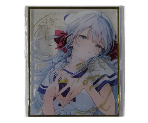 うみぼうず C107 直筆サイン入りアクリルミニ色紙