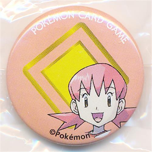 【未開封】ポケットモンスター ポケモンカードゲーム 缶バッジ ジムリーダー ジョウト地方 アカネ