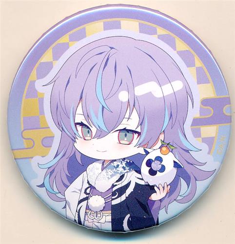 にじさんじ×SWEETS PARADISE にじさんじ CAFE 第13弾 トレーディング缶バッジ 星導ショウ 着物ver.