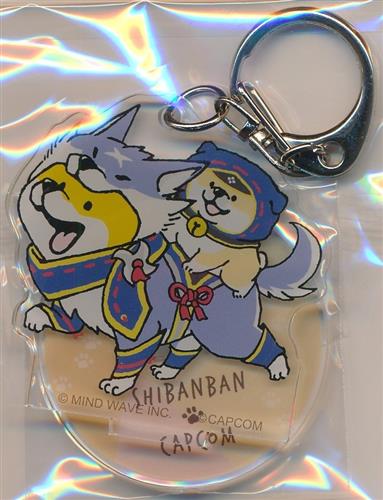 しばんばん×カプコン犬 トレーディングアクリルスタンドキーホルダー ガルク