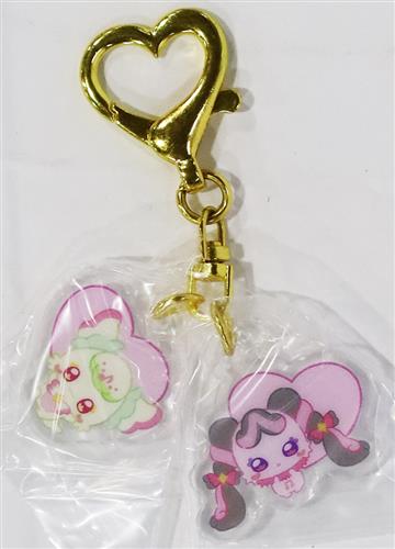 一番くじONLINE ぷちきゅあ～Precure Fairies～ F賞 ツインアクリルキーホルダー ぷちきゅあぷりるん&ぷちきゅあめろろん