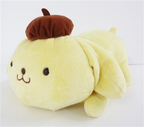 ポムポムプリン ぽってり寝そべりBIGぬいぐるみ ポムポムプリン