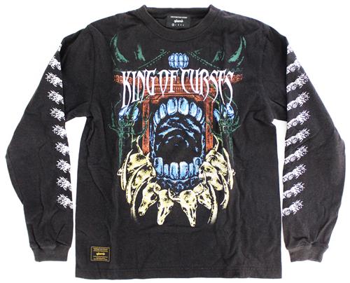 呪術廻戦×glamb Joe Sukuna Sleeves T(Tシャツ) 両面宿儺 黒 (XSサイズ)