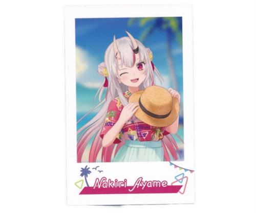 ホロライブ hololive SUPER EXPO 2024 ランダムチェキ風カード 0期生+1期生+2期生+ゲーマーズ 百鬼あやめ