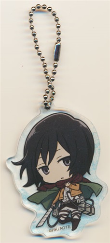 進撃の巨人 アクリルキーホルダー ミカサ・アッカーマン 【進撃の巨人展】＜福市SALE＞