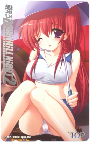 萌えろDownhill Night 2 【メッセサンオー特典】 【テレホンカード】