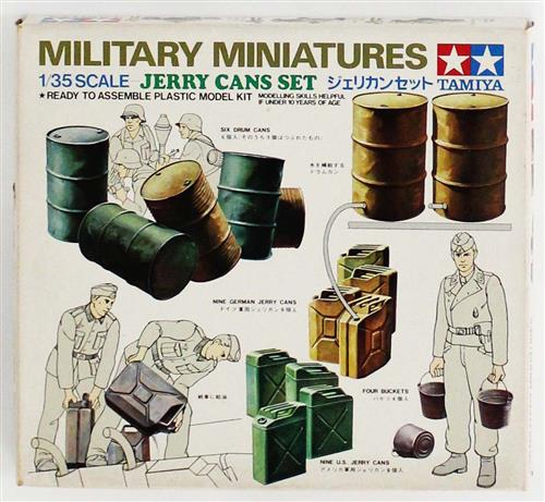 ミリタリーミニチュアシリーズ ジェリカンセット [タミヤ]