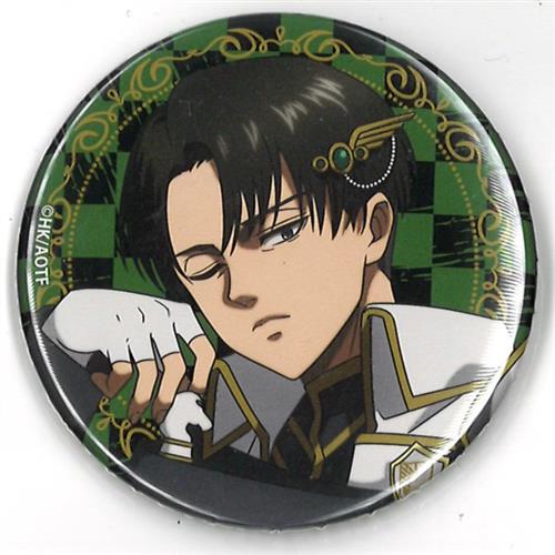 進撃の巨人 まるくじ進撃の巨人チェスStyle小吉02缶バッジリヴァイ リヴァイ