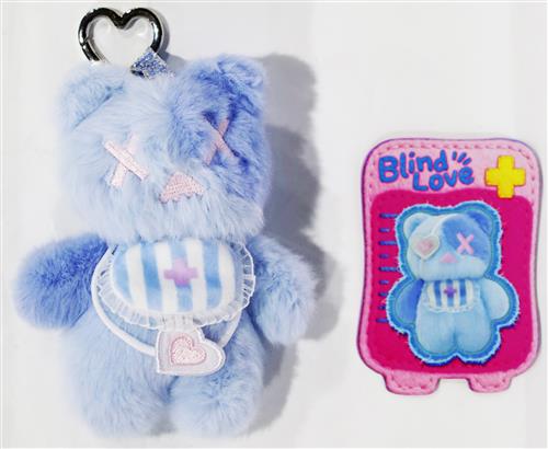 Shinwoo×FINDING UNICORN RAGBEAR CLINIC PLISH KEYCHAIN BLIND LOVE