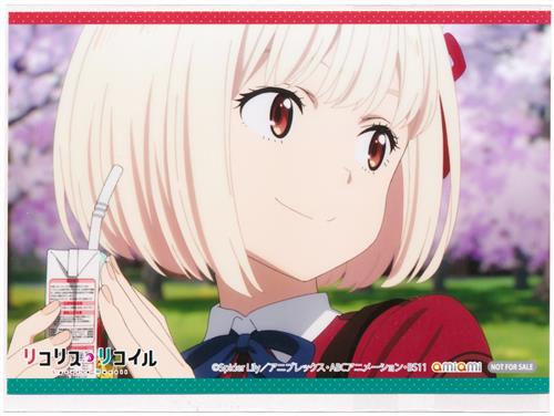 リコリス・リコイル L判ブロマイド 錦木千束 【あみあみ BD/DVD1巻購入特典】