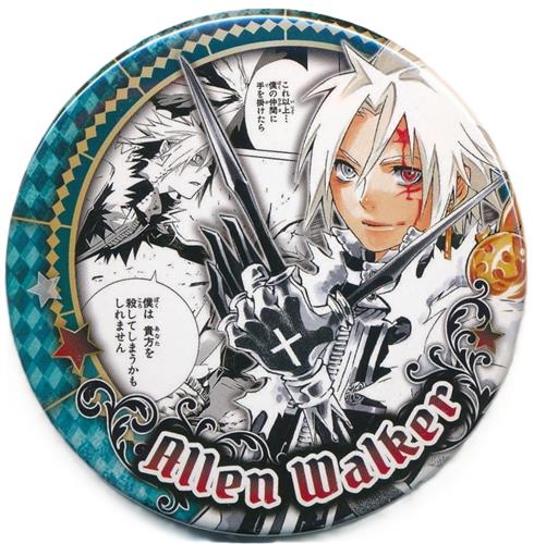 D.Gray-man 原画展 ～星野桂の世界展～ コレクション缶バッジ "HEROES" アレン・ウォーカー D