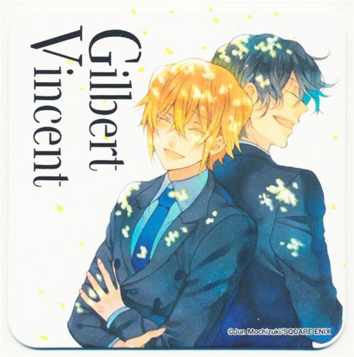 PandoraHearts×ヴァニタスの手記×アニぱらカフェ コースター 第2弾 ギルバート=ナイトレイ&ヴィンセント=ナイトレイ