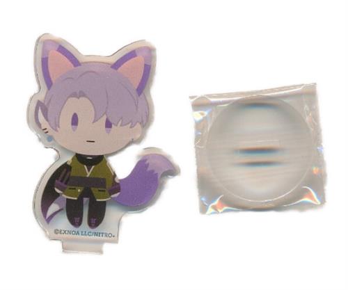 刀剣乱舞 特別展 「刀剣乱舞で学ぶ 日本刀と未来展 -刀剣男士のひみつ-」 ミニアクリルスタンド (御伴散歩 きつね装備) グループI 五月雨江