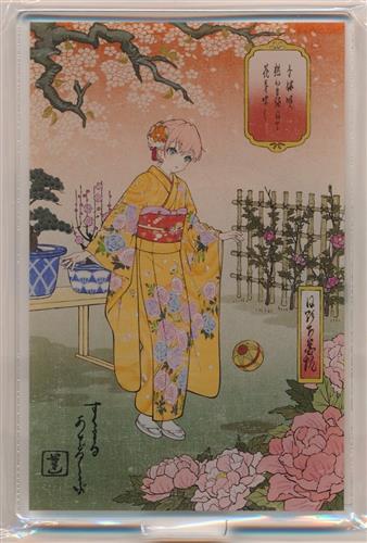 ラブライブ!蓮ノ空女学院スクールアイドルクラブ カードアクリルスタンド 加賀友禅こらぼカードver. 日野下花帆 B