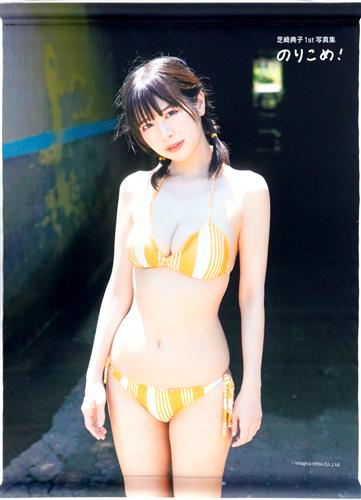 芝崎典子 1st写真集 のりこめ! B2タペストリー 【インフォスクエア限定版 書籍内容物】