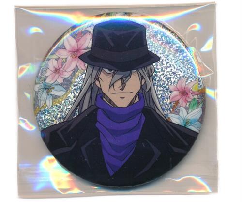 名探偵コナン トレーディングホログラム缶バッジ ブラウスタイルver ジン