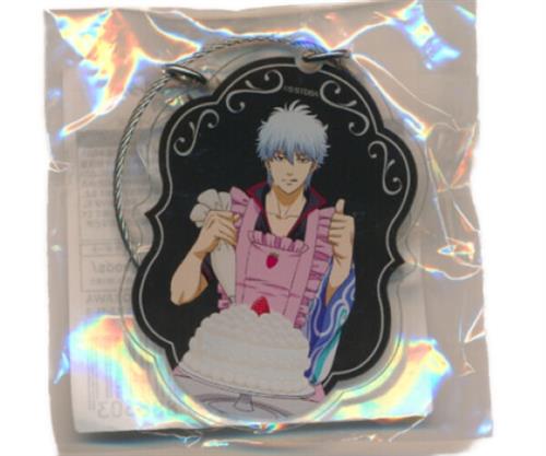 【未開封】銀魂 ONLINE POP UP EVENT～俺のキッチン～ 2連ワイヤーアクリルキーホルダー 俺のキッチンVer. 坂田銀時