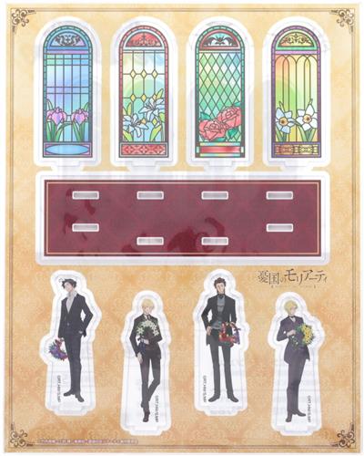 憂国のモリアーティ 描き下ろしアクリルジオラマ 集合