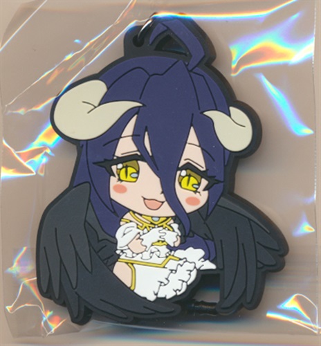 オーバーロード ぺたん娘トレーディングラバーストラップ アルベド グッズ 缶バッジ ラバーストラップ キーホルダー類 ラバーストラップ アニメグッズ ゲーム 同人誌の中古販売 買取 らしんばんオンライン