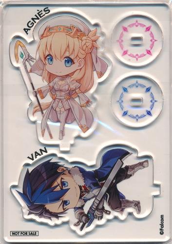 英雄伝説 界の軌跡 -Farewell. O Zemuria- ちびキャラ アクリルスタンド(2個セット) ヴァン・アークライド&アニエス・クローデル