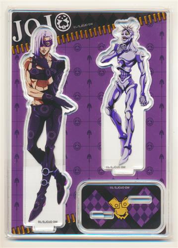 ジョジョの奇妙な冒険 黄金の風 Spinnsカフェ アクリルフィギュアスタンド メローネ ベイビィ フェイス ｼﾞｮｼﾞｮﾉｷﾐｮｳﾅﾎﾞｳｹﾝｽﾋﾟﾝｽﾞｶﾌｪｱｸﾘﾙﾌｨｷﾞｭｱｽﾀﾝﾄﾞﾒﾛｰﾈﾍﾞｲﾋﾞｨﾌｪｲｽ グッズ 缶バッジ ラバーストラップ キーホルダー類 アクリルグッズ アニメグッズ ゲーム 同人誌の