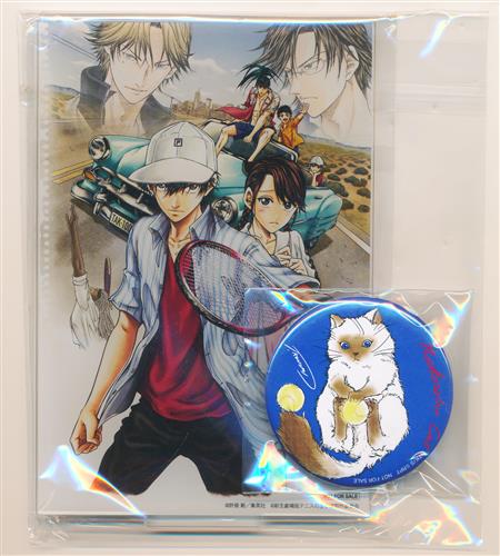 【未開封】リョーマ! The Prince of Tennis 新生劇場版テニスの王子様 アクリルスタンド+缶バッジ カルピン 【プレミアム・エディション BD/DVD内容物】