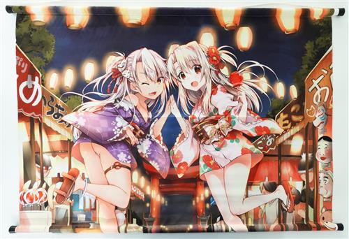 Fate/kaleid liner プリズマ☆イリヤ A1タペストリー クロエ・フォン・アインツベルン&イリヤスフィール・フォン・アインツベルン [兎姫][キンギョのアトリエ]