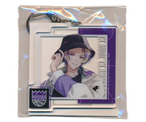 にじさんじ/NIJISANJI EN×NBA×楽天コレクション 第2弾 【Western】 C-34賞 キーホルダー クロード クローマーク Sacramento Kings