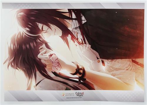 Collar×Malice×オトメイトガーデン オリジナルA3紙製ランチョンマット 第1弾 星野市香&榎本峰雄